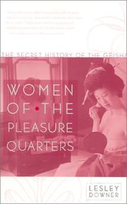 Cover of: Women of the Pleasure Quarters by Lesley Downer
