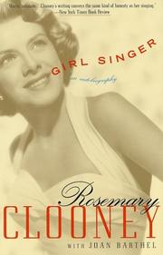 Cover of: Girl Singer by Rosemary Clooney, Joan Barthel