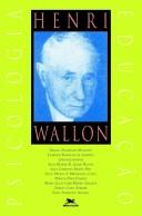 Cover of: Henri Wallon: Psicologia e Educação
