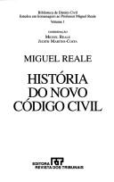 Cover of: Historia Do Novo Codigo Civil