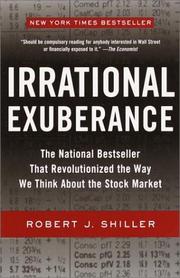 Cover of: Irrational exuberance by Robert J. Shiller