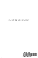 Cover of: Diário de Krishnamurti by 