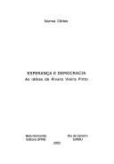 Cover of: Esperança e democracia by Norma Côrtes