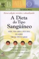 Cover of: A Dieta do Tipo Sangüíneo