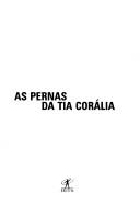 Cover of: Pernas da Tia Corália, As