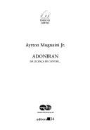 Cover of: Adoniran: Dá Licença de Contar...