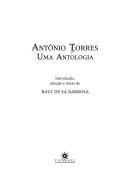 Cover of: Antônio Torres: uma Antologia