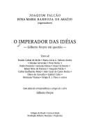 Cover of: Imperador das Idéias: Gilberto Freyre em Questão