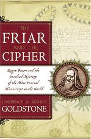 The Friar and the Cipher by Lawrence Goldstone