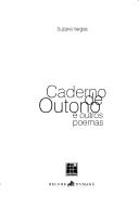 Cover of: Caderno de outono e outros poemas