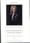 Cover of: Johann Albert Fabricius by Erik Petersen, Erik Petersen