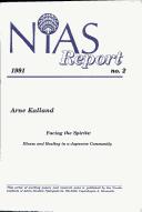 Cover of: Facing the Spirits: Illness and Healing in a Japanese Community (NIAS Reports)