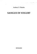 Cover of: Sangue Di Yogurt