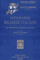 Cover of: Dizionario Milanese Italiano Edition by C. Arrighi