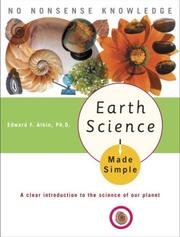 Cover of: Earth Science Made Simple by Edward F. Phd Albin