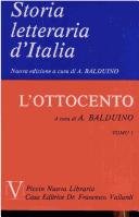 Cover of: L'Otto Cento Pt1 by Balduino