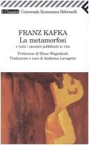 Cover of: La Metamorfosi by Franz Kafka, Franz Kafka