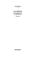 Cover of: La Festa E Finita: Romanzo