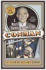Cover of: Conman : A Master Swindlers Own Story (Library of Larceny) (Library of Larceny)