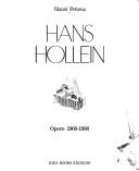 Cover of: Hans Hollein Opere 1960 1988