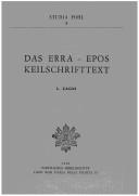 Cover of: Das Erra Epos Kellschriftext by L. Cagol