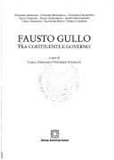 Cover of: Fausto Gullo: Fra Costituente e governo