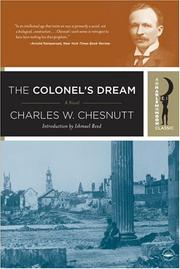 The colonel's dream by Charles Waddell Chesnutt