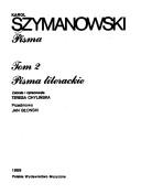 Cover of: Pisma by Karol Szymanowski