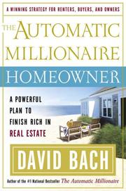 Cover of: The automatic millionaire homeowner by David Bach
