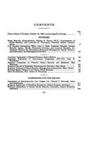 Cover of: Reinventing the Social Security Administration: hearing before the Subcommittee on Social Security of the Committee on Ways and Means, House of Representatives, One Hundred Third Congress, first session, October 28, 1993.