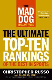Cover of: The Mad Dog Hall of Fame: The Ultimate Top-Ten Rankings of the Best in Sports