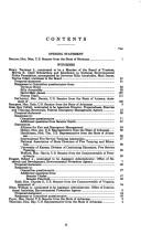 Cover of: Nominations of Robert James Huggett, William A. Nitze, Kay Collett Goss, Terrence L. Bracy, Billy J. Anotubby, David Matt James, and Norma G. Udall | United States. Congress. Senate. Committee on Environment and Public Works.