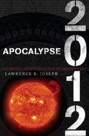 Cover of: Apocalypse 2012 by Lawrence E. Joseph