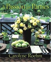 Cover of: A Passion for Parties