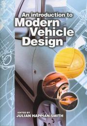 Cover of: An introduction to modern vehicle design by edited by Julian Happian-Smith.