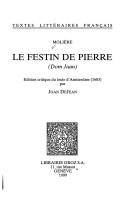 Cover of: Le Festin de Pierre (Dom Juan) by Molière