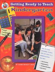 Cover of: Getting Ready to Teach Kindergarten by Laurie Devault