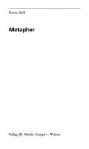 Cover of: Metapher