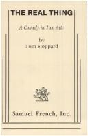 Cover of: The real thing | Tom Stoppard