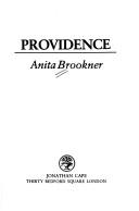 Cover of: Providence by Anita Brookner