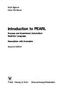 Introduction to PEARL (process and experiment automation real time language) by Wulf Werum