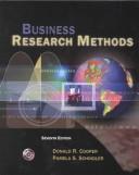 Cover of: Business research methods by Donald R. Cooper