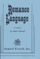 Cover of: Romance language: a comedy