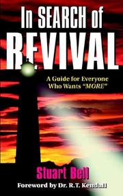 Cover of: In search of revival by Bell, Stuart pastor.