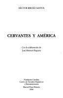 Cover of: Cervantes y América