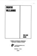 Cover of: Ensayos vallejianos by Rowe, William., Rowe, William.