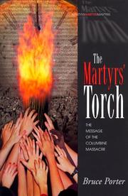 Cover of: The martyrs' torch by Bruce Porter
