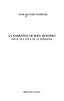 Cover of: La narrativa de Rosa Montero: hacia una ética de la esperanza