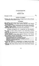 Cover of: Nature, extent, and proliferation of federal law enforcement: Hearing before the Subcommittee on Crime of the Committee on the Judiciary, House of Representatives, One Hundred Fourth Congress