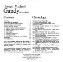 Cover of: Joseph Michael Gandy, 1771-1843 by Joseph Michael Gandy